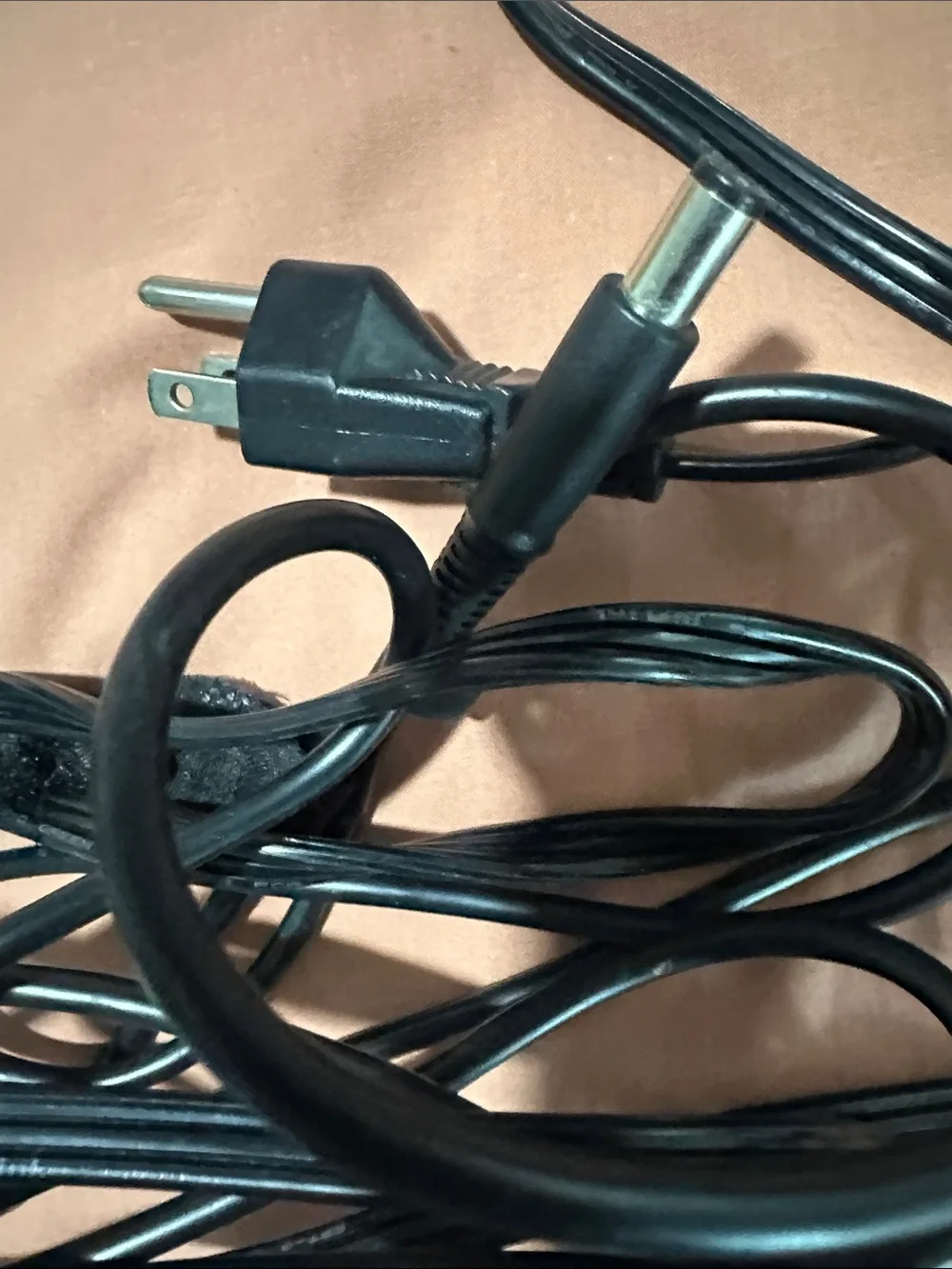 HP Black Laptop Power Adapter - Travel Friendly, Small & Lightweight